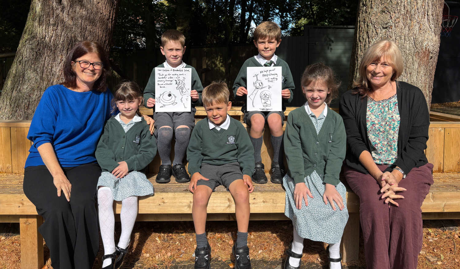 Chief Creative Officer at Pixar recognises Brackenfield School’s pupils’ talent