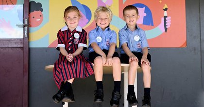 A few tears and lots of excitement: The magic of the first day of kindergarten