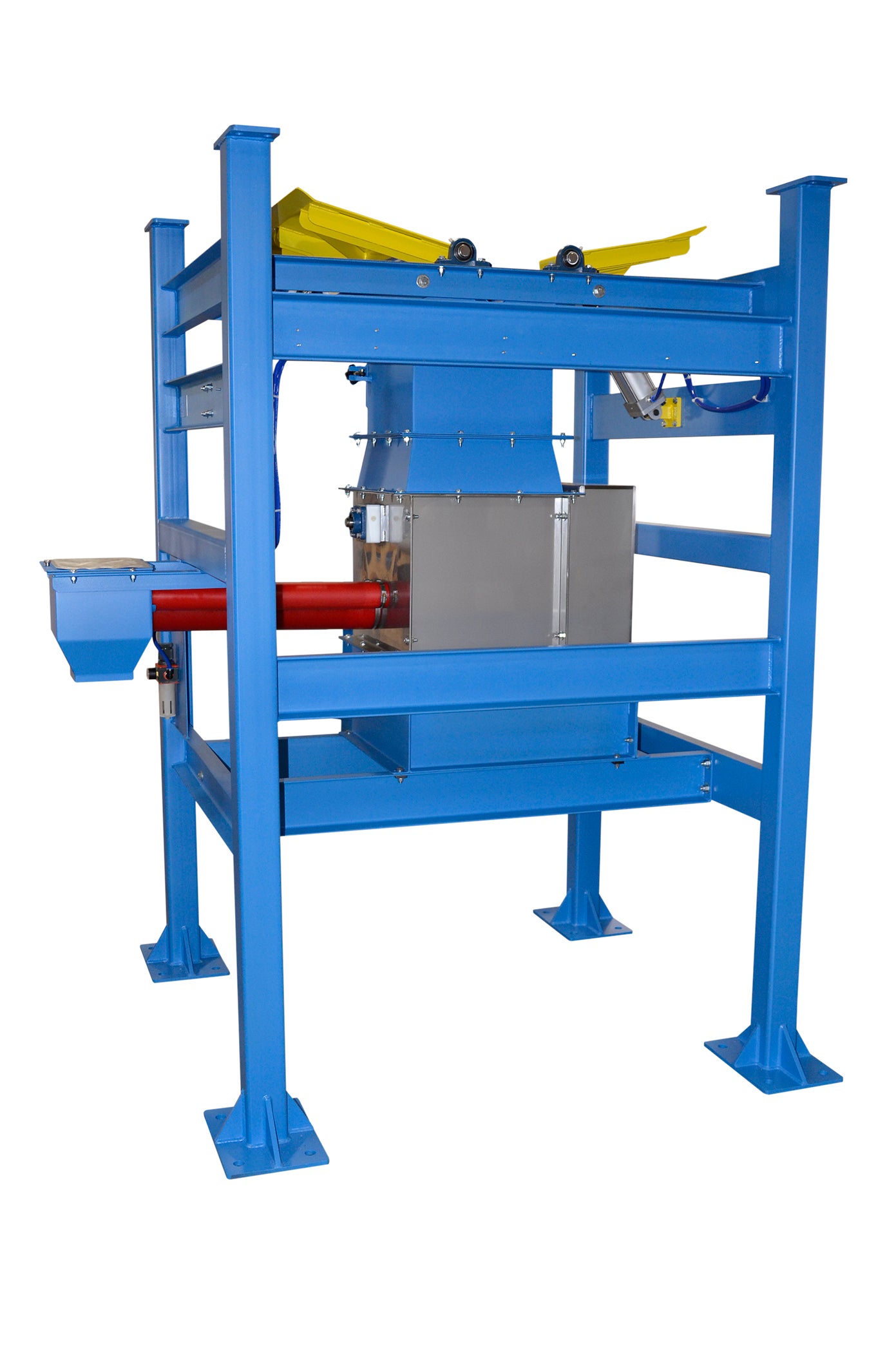 This twin-screw feeder combines high-volume filling with accurate dribble flow