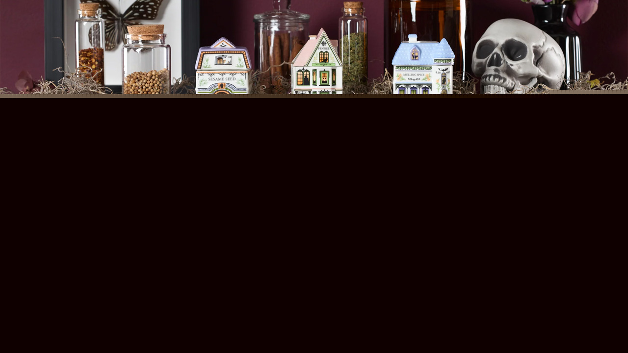 Lenox Launches Its First-Ever Halloween Spice Village Set With Miniature Storybook Houses