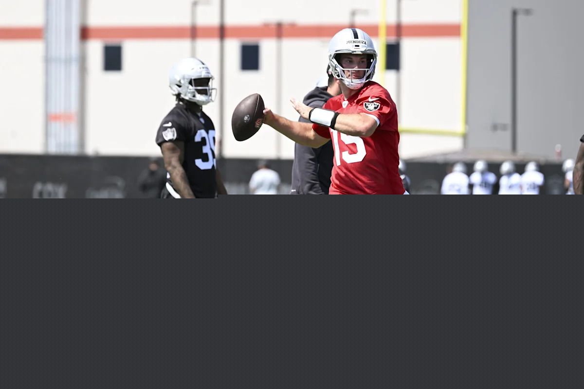 Fernando Mendoza has roughest day of Raiders training camp to date