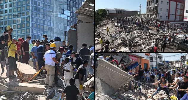 Colombia Quake Toll Climbs To 132; Over 570 Injured As rescue Teams Comb Rubble