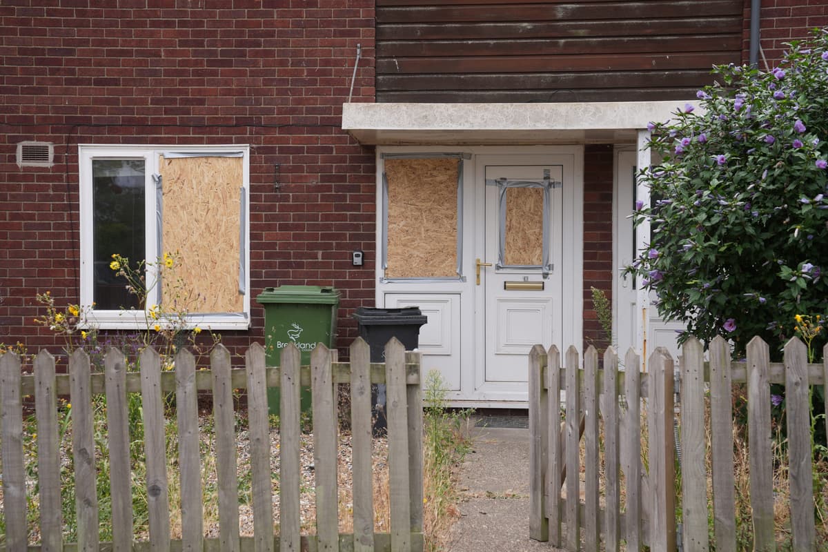 Arrests after ‘crowd tries to storm asylum-linked house and officer bitten’