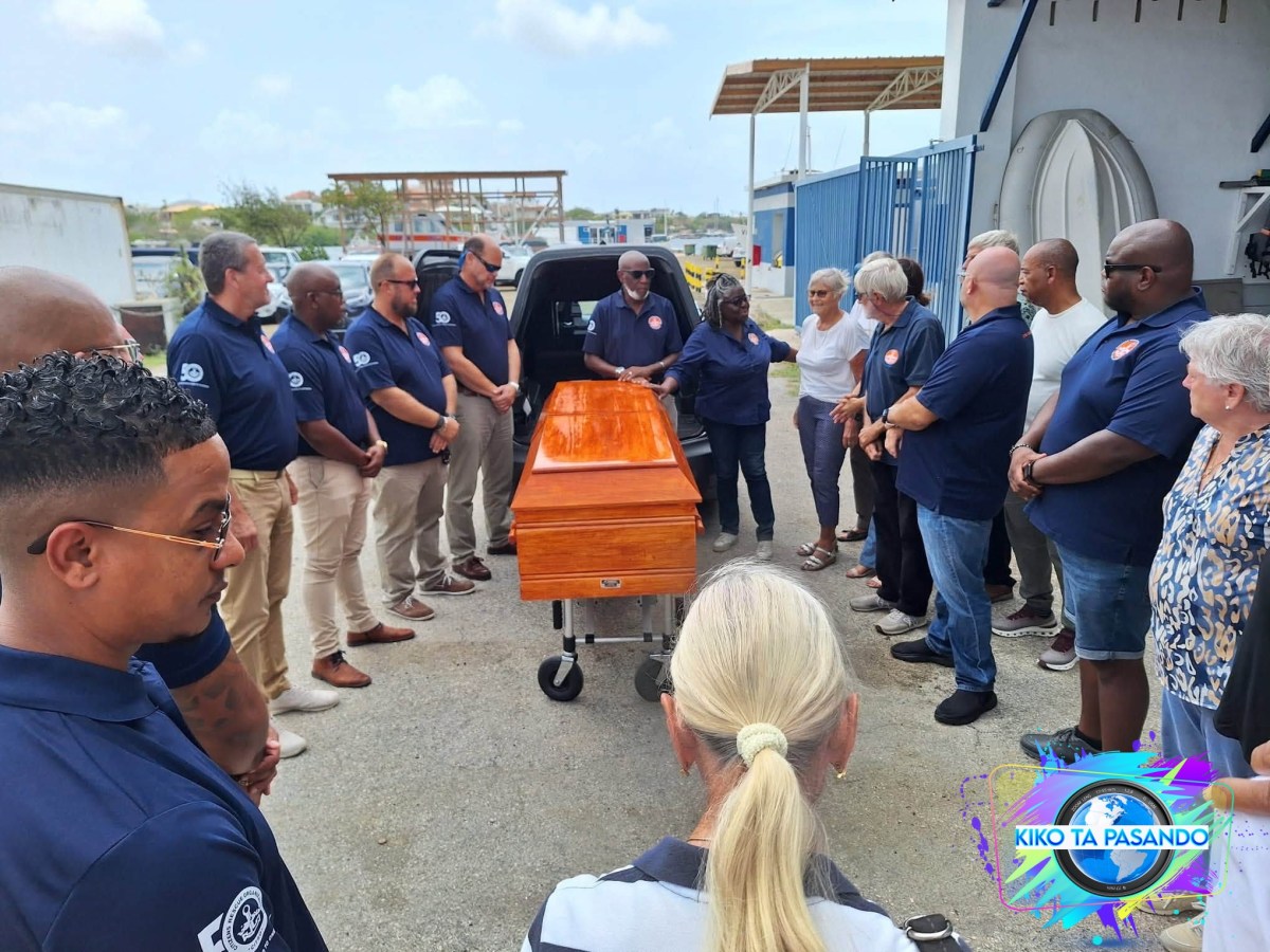 CITRO Curacao neemt waardig afscheid van oud-collega Krik Parrel