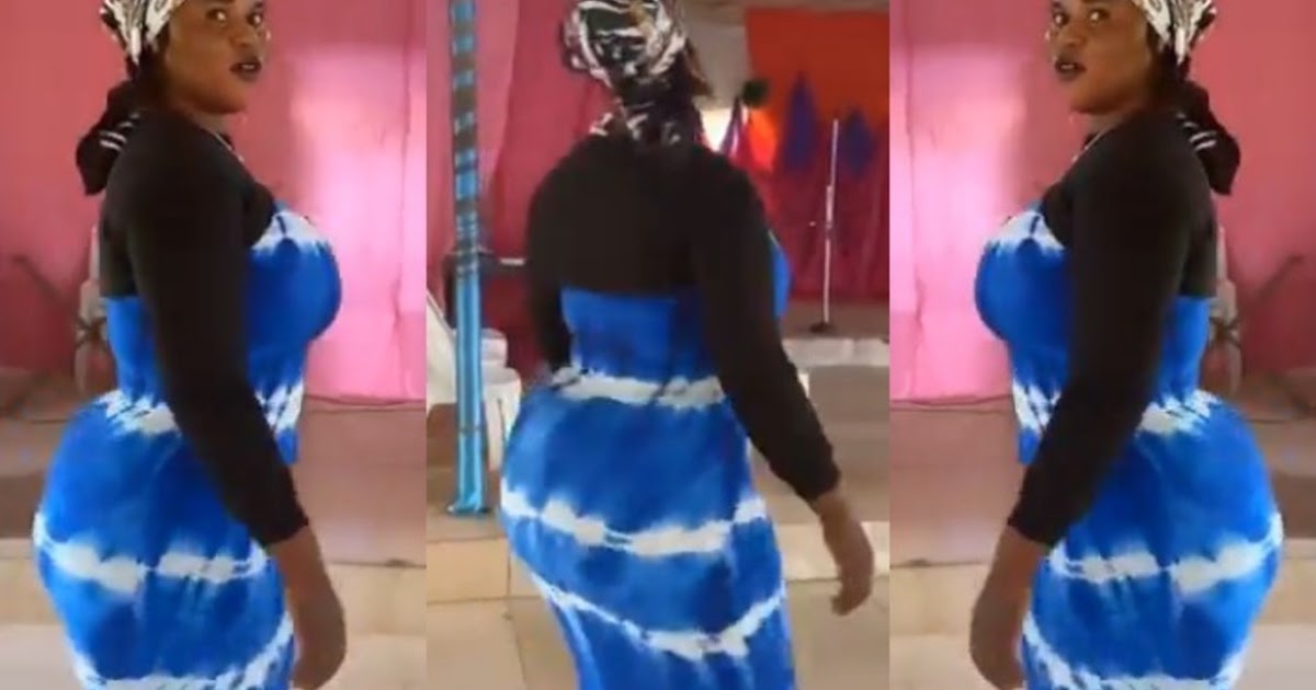 Mali Ya Mchungaji? - Well-endowed LADY’s church outfit sparks reactions! See NYASH (VIDEO)