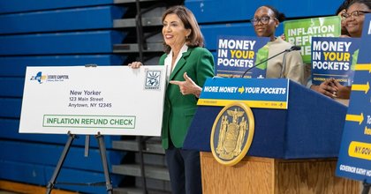 You should report Gov. Kathy Hochul’s ‘inflation refund’ checks on your taxes