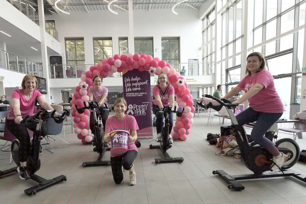 ‘Wheely’ good result for Deputy Lord Mayor’s spinathon for breast cancer charity