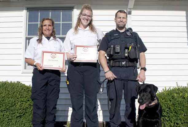 Local first responders given Heartsaver Hero award