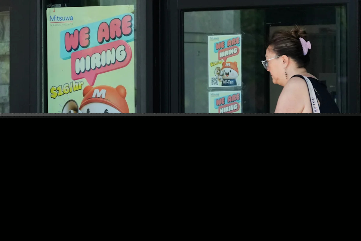 Job openings slowed slightly in June, matching expectations