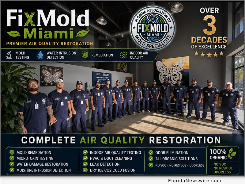 FixMold Miami Expands Lab-Grade Mold Testing as New CDC Data Show Invasive Mold Infections More Common Than Previously Known
