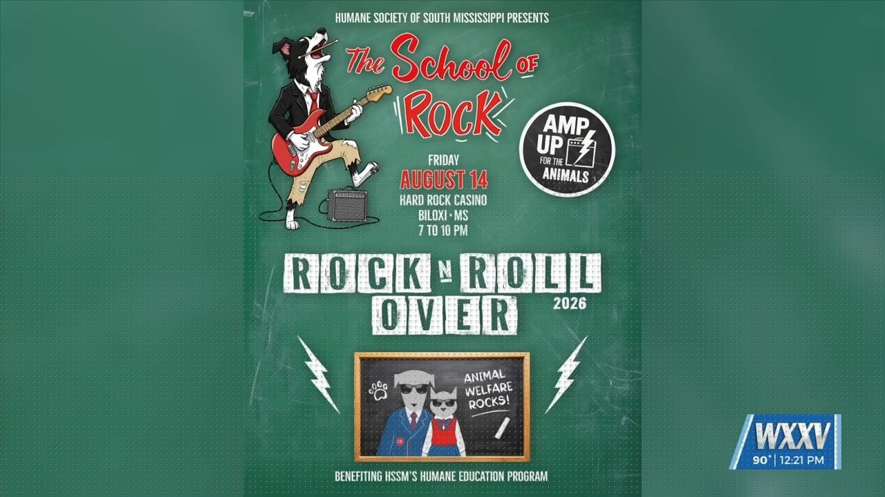 Humane Society of South Mississippi hosting annual Rock N Rollover fundraiser