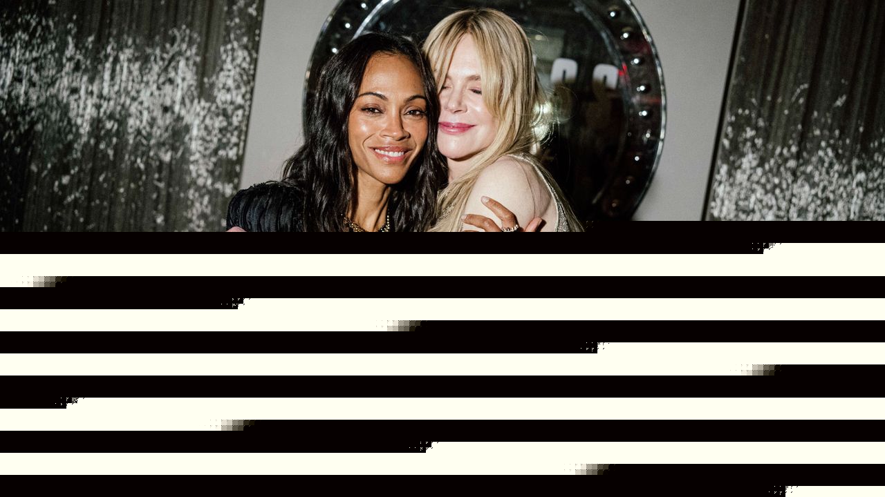 Zoe Saldaña and Nicole Kidman Dazzle at ‘Lioness’ Premiere