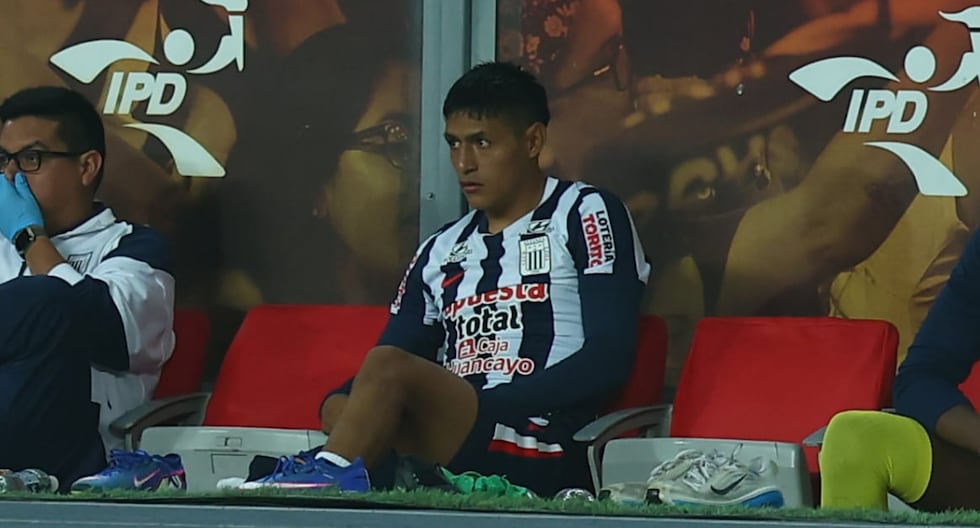 Malas noticias en Alianza Lima: se confirma qué lesión tiene Marco Huamán tras recibir pisotón