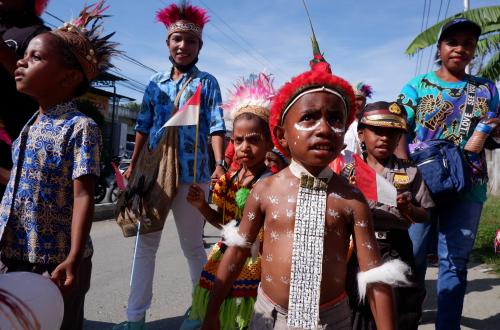 Jelang HUT RI, Tokoh Adat Papua Ajak Warga Rawat Persatuan