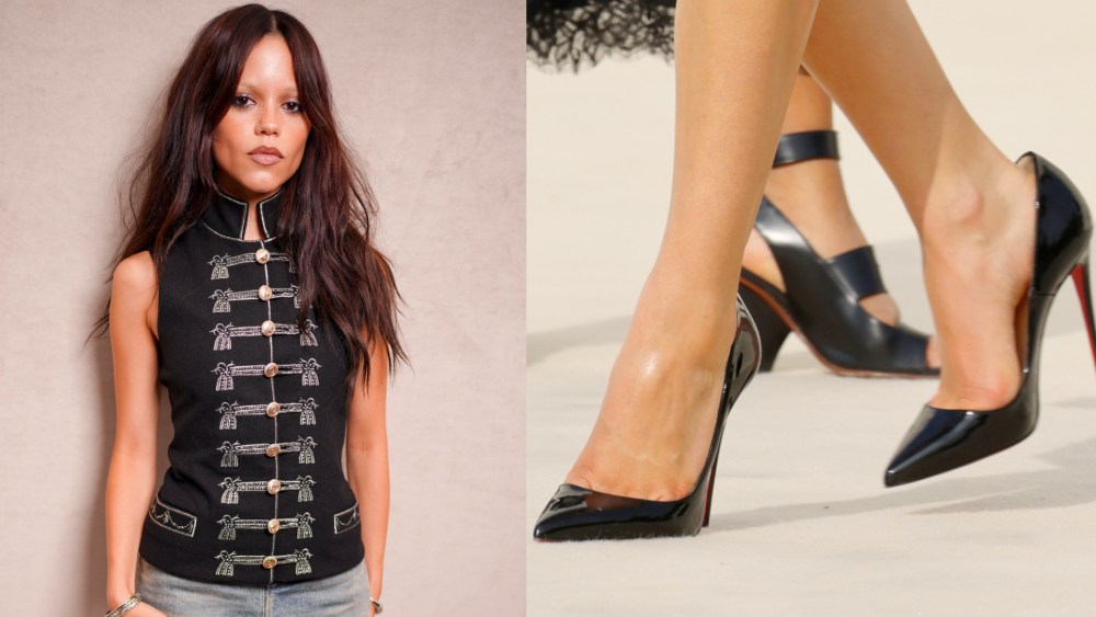 Jenna Ortega Goes Back to Basics in Louboutin’s So Kate for Dior’s Spring 2026 Show at Paris Fashion Week