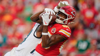 Chiefs' $1.1M WR Looks Like 1 of the NFL’s Best Backups of 2025