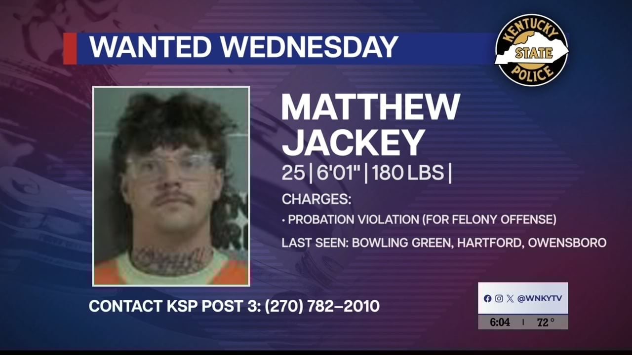Wanted Wednesday: Matthew Jackey