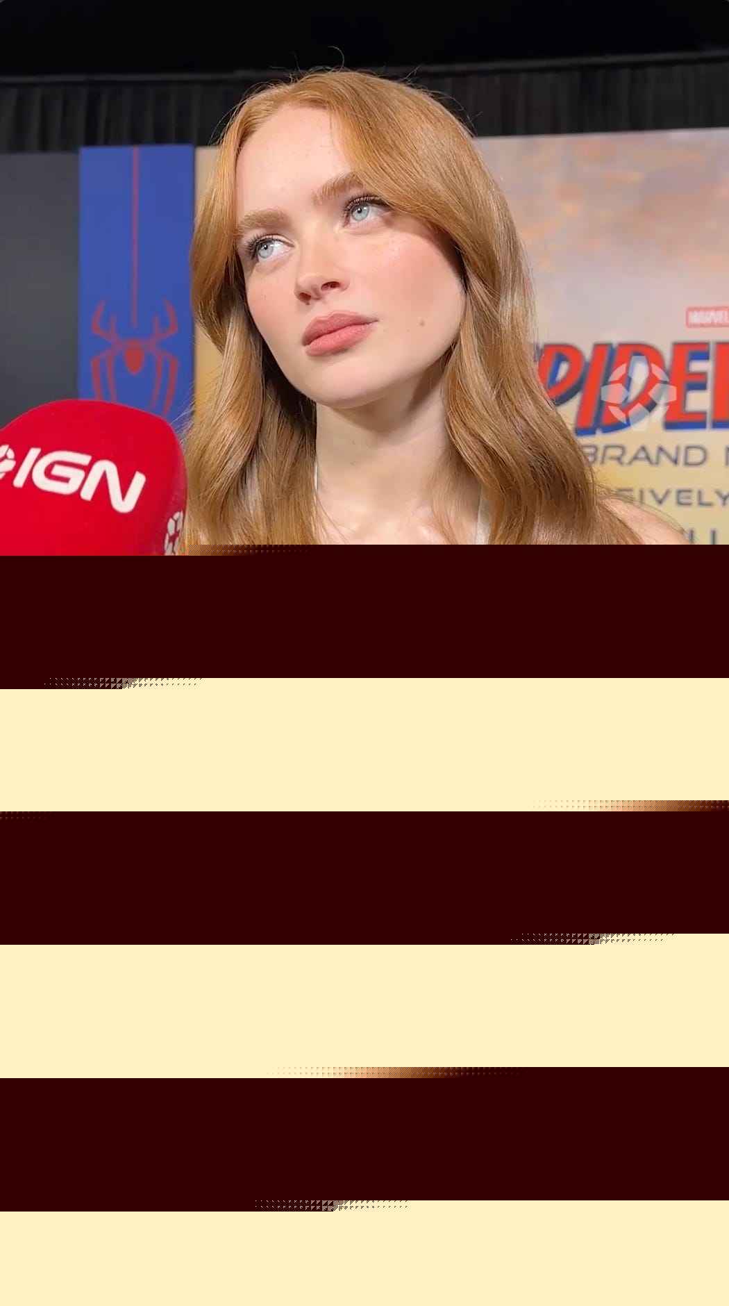 Trying (Failing) To Get Sadie Sink to Spoil Spider-Man: Brand New Day