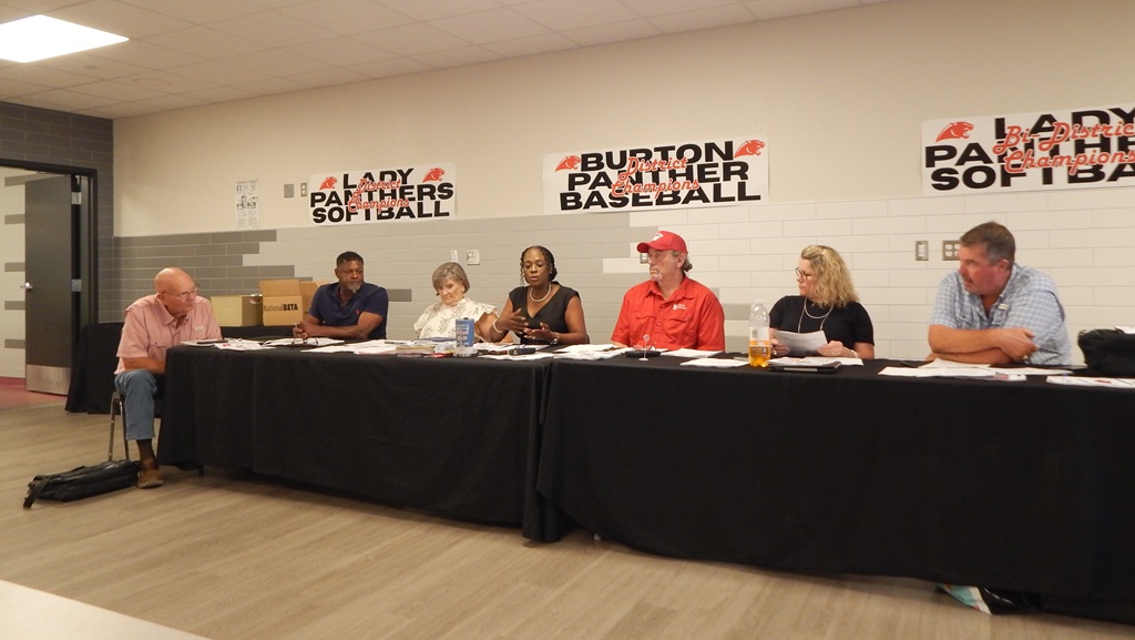 BURTON SCHOOL BOARD TO PROPOSE TAX RATE