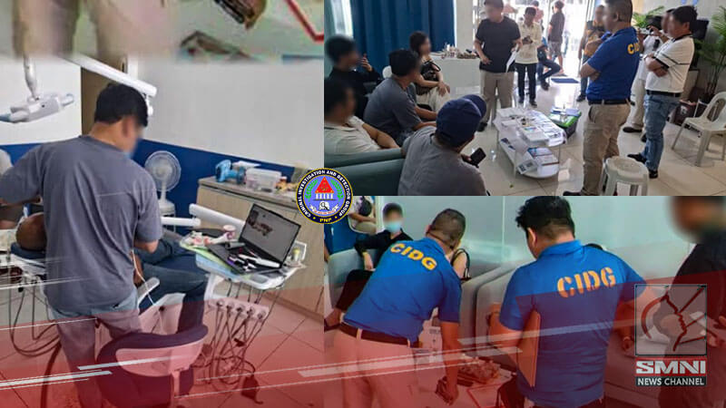 3 Vietnamese arestado ng CIDG sa ilegal na dental practice sa Cebu