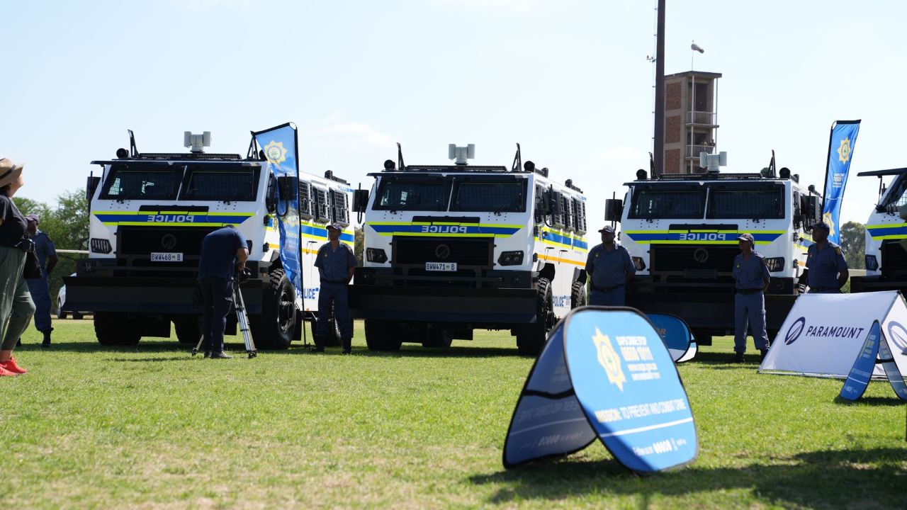 SAPS strengthens fight against violent crime with advanced fleet