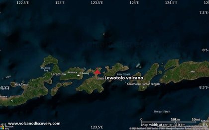 Lewotolok Volcano (Indonesia) activity update Jan 28, 2026 - Continuing eruption