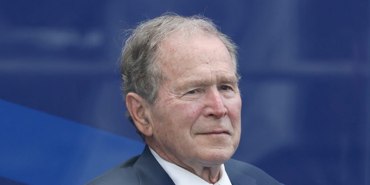 George W. Bush’s Paintings of Kennebunkport Are Going on Display for a Fundraiser
