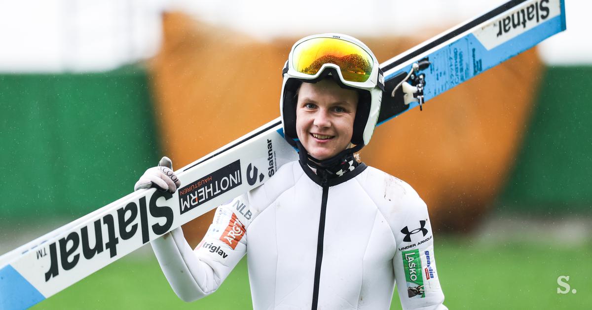 Zanesljiva zmaga olimpijske prvakinje, Ema Klinec spet v rumeni majici