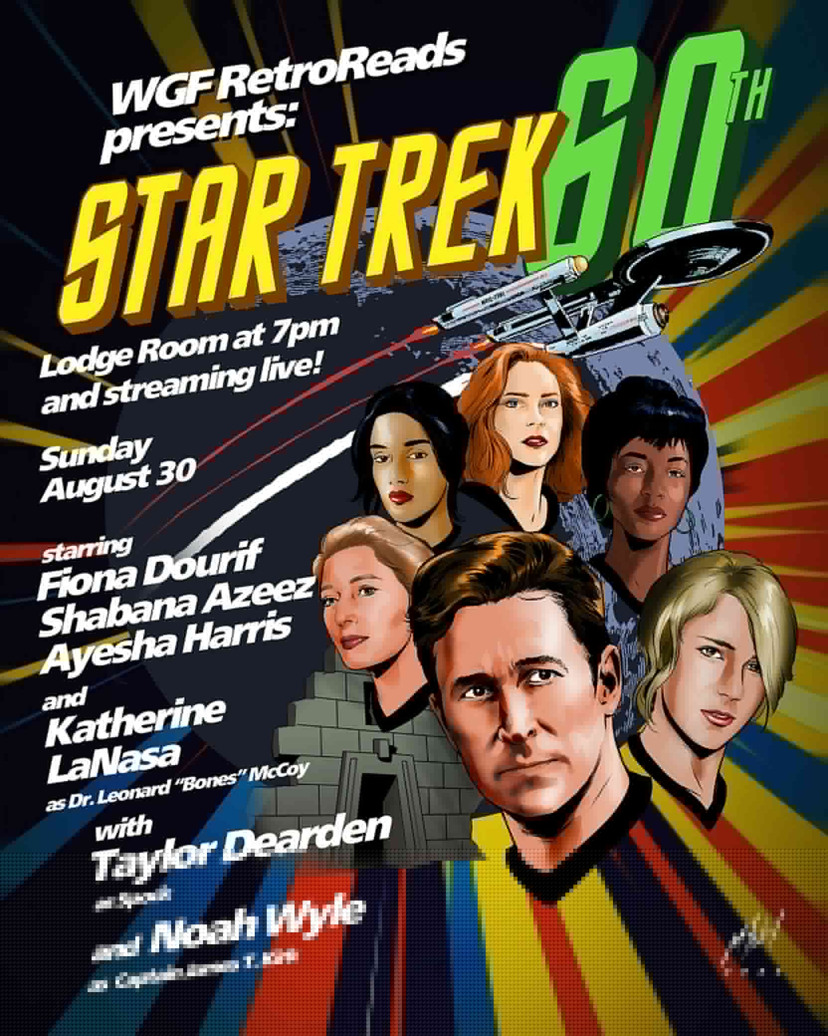 Noah Wyle and The Pitt Cast to Lead Star Trek Live Read for WGF Anniversary