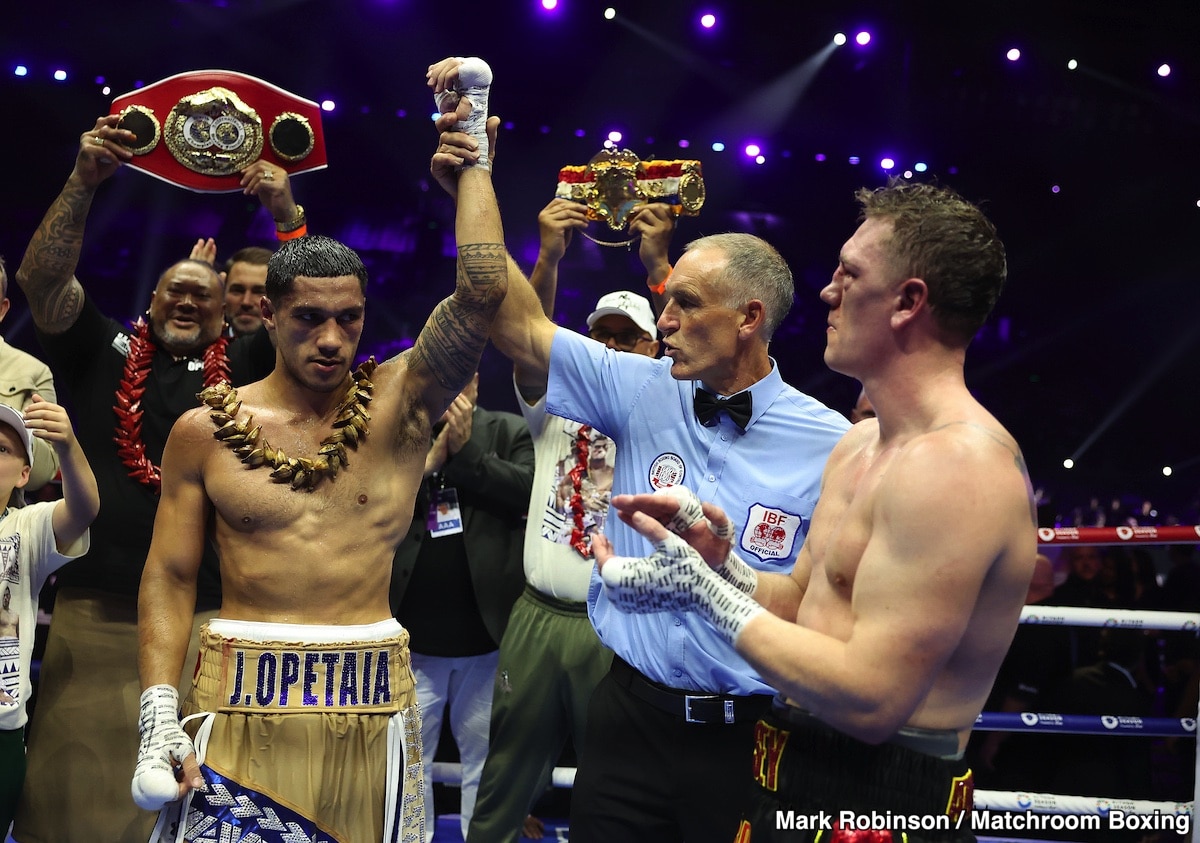 Fans Frustrated as Jai Opetaia Faces 40-Year-Old Mandatory Huseyin Cinkara on December 6 in Gold Coast Defense