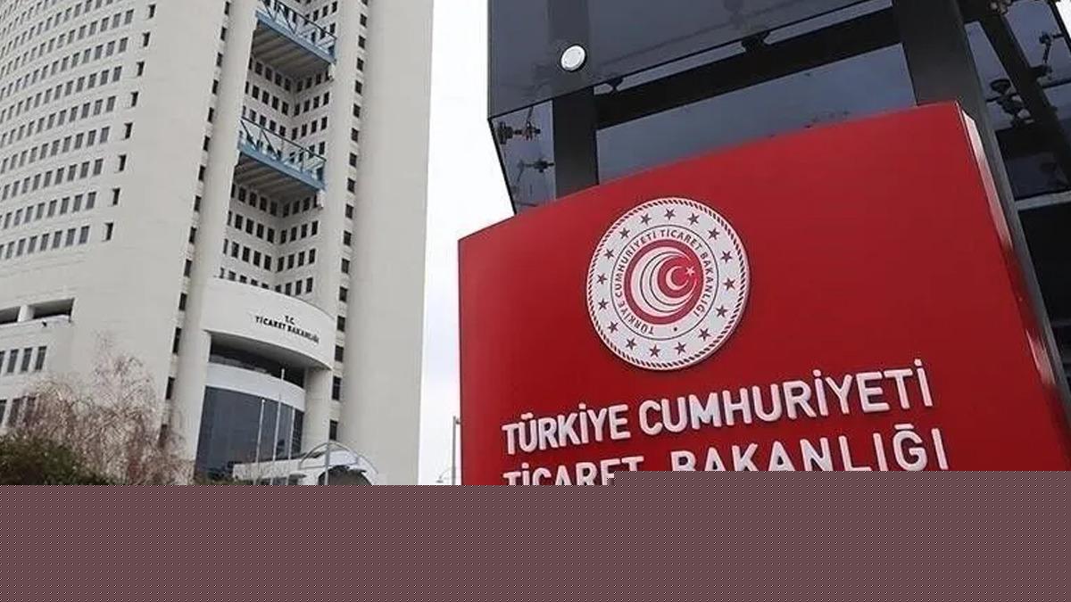 Ticaret Bakanlığı temmuz ayı veri bültenini yayımladı