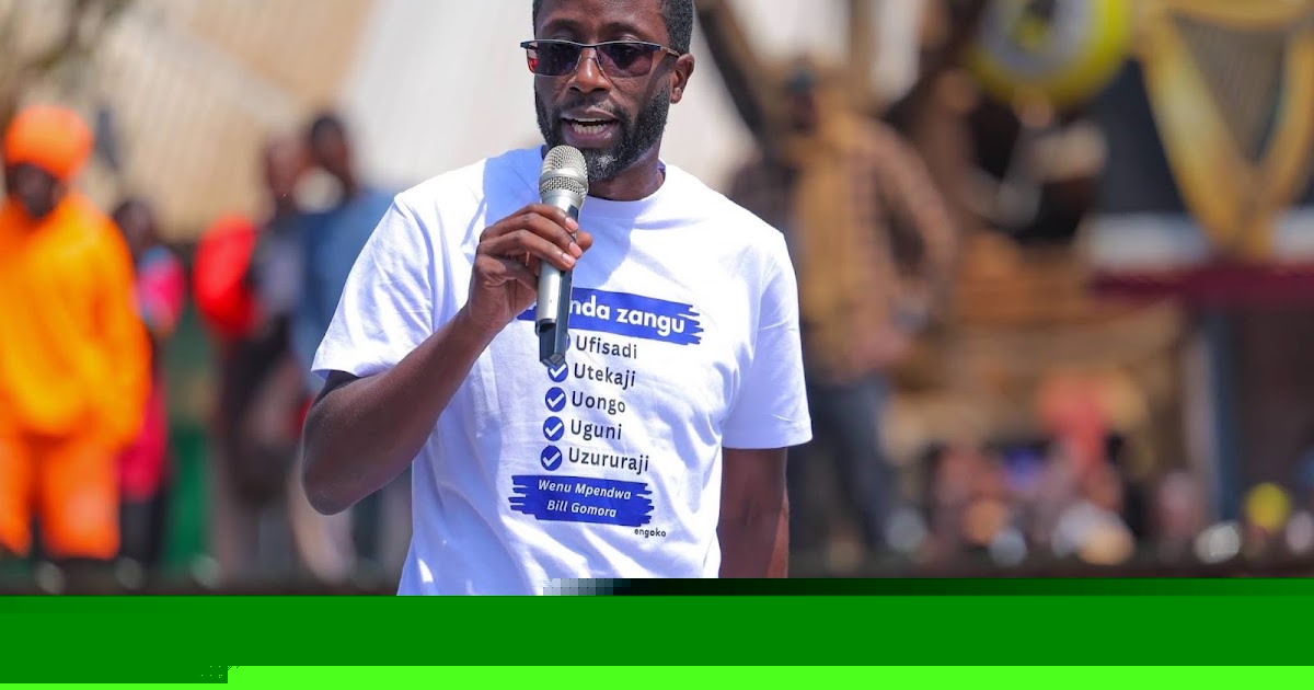 Kitutu Masaba MP CLIVE OMBANE doesn’t spare RUTO - He turns up to rallies wearing t-shirts with bold political messages (PHOTOs)