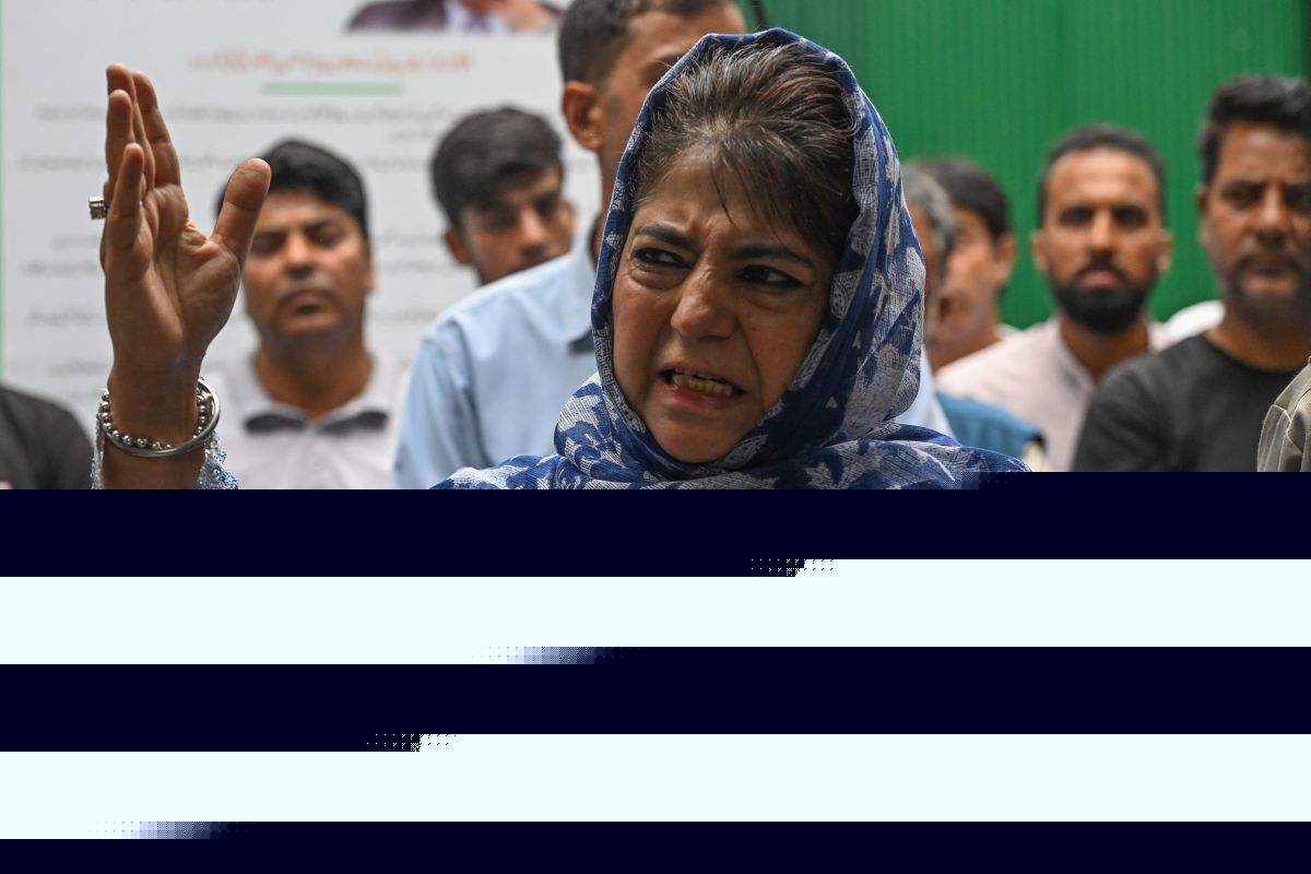 Mehbooba Hits Back After FIR, Defends Iltija