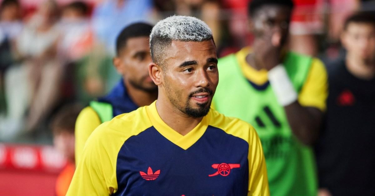 Arsenal set asking price for Gabriel Jesus after Napoli transfer approach