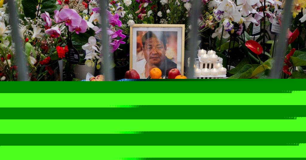 The Tibetan Who Set Himself on Fire in Manhattan