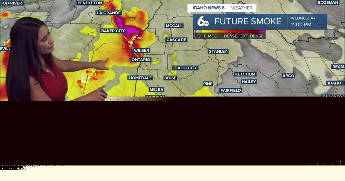 Hot, smoky pattern continues before a windy weekend