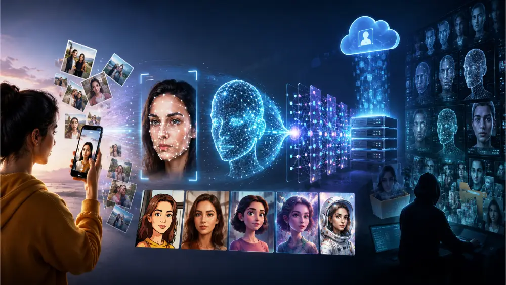 Are AI Photo Apps Turning Your Selfies into Permanent Biometric Data?