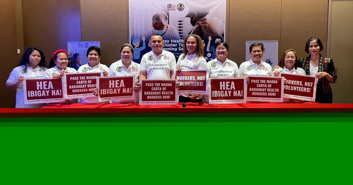 Filipino Community Health Workers Welcome Referral of Magna Carta Following Presidential Address Snub