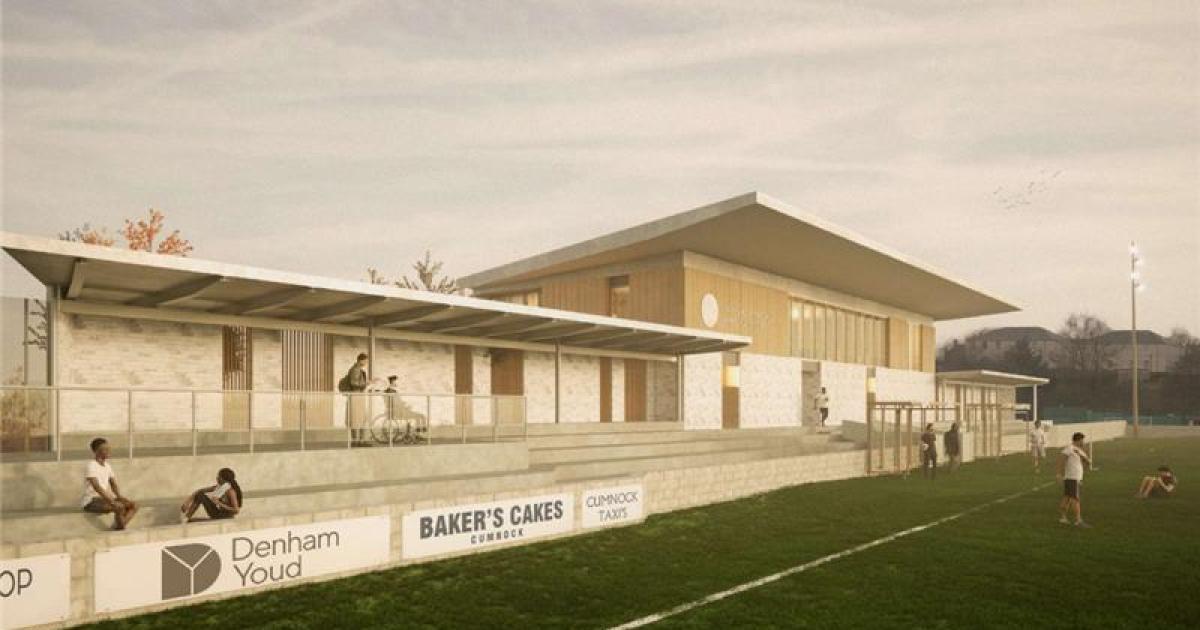 Updated plans lodged for extended Cumnock sport and community hub