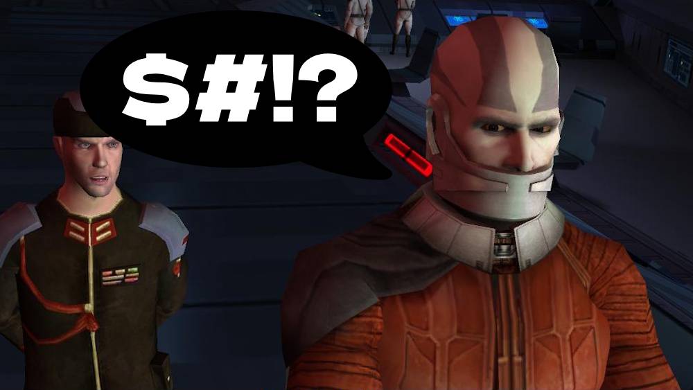 Star Wars: Knights Of The Old Republic Nearly Contained A Swear Word That Would Curl Your Toes