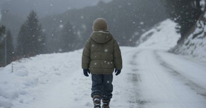 E paprecedentë! Nuk kishte biletë, shoferi e zbret nga autobusi i shkollës. 11-vjeçari ecën mes borës 6 km në këmbë