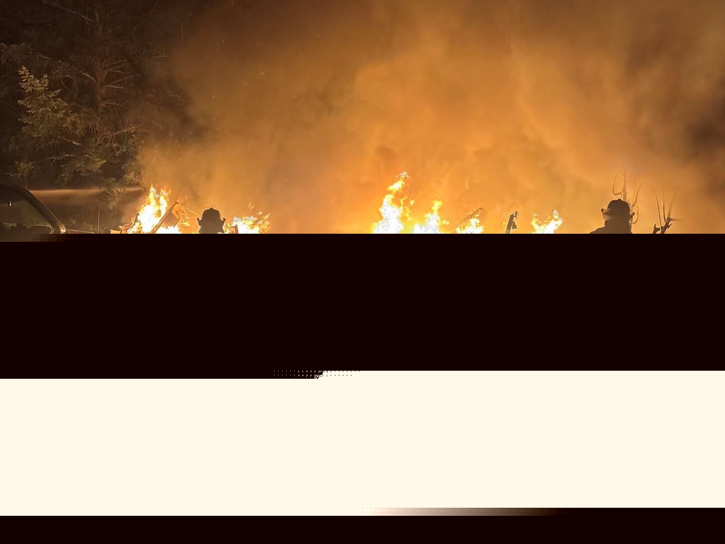 Shuswap Emergency Program says structure fire 'completely destroyed' Tappen home (Salmon Arm)