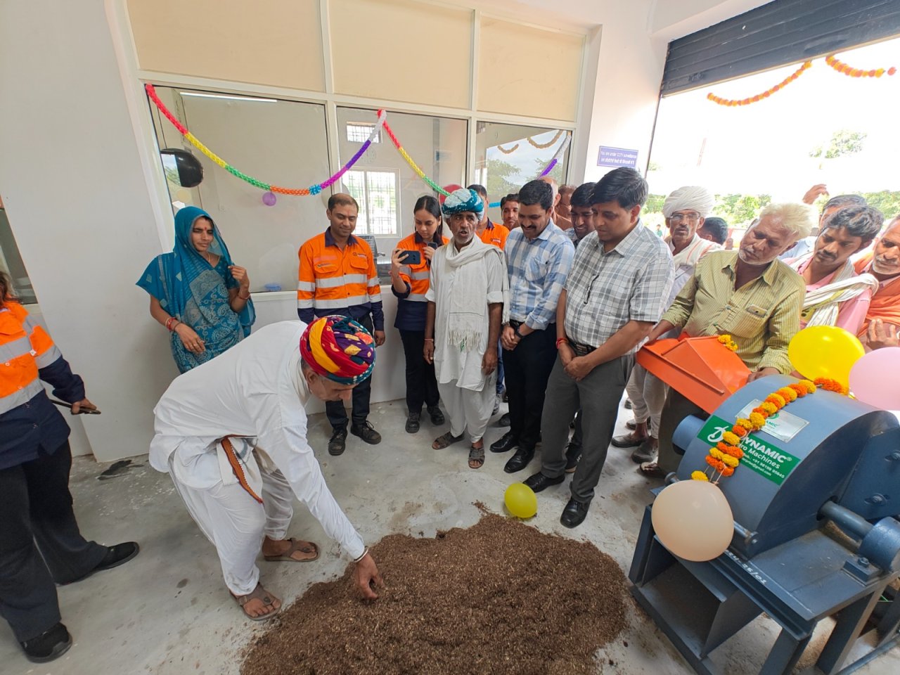 Biomass Pellet Unit Inaugurated at Rajpura Dariba, Farmers to Benefit from Sustainable Initiative