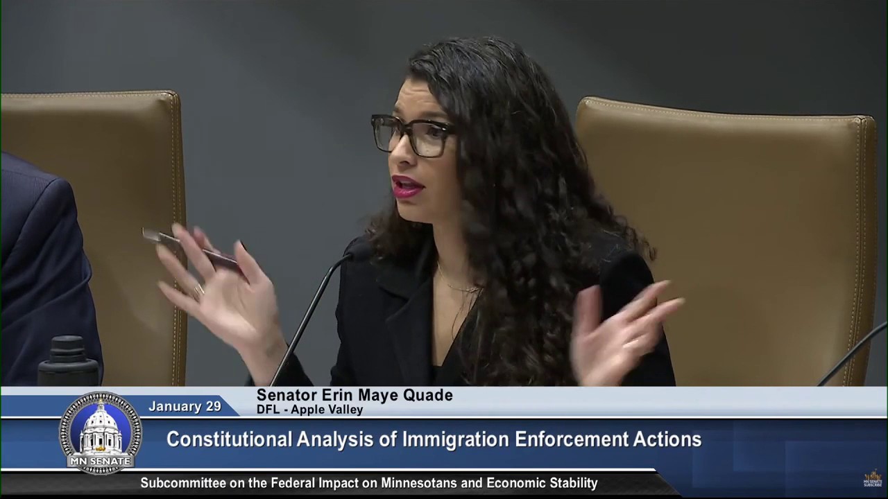 Minnesota Senate Committee hearing on ICE [Part 1]