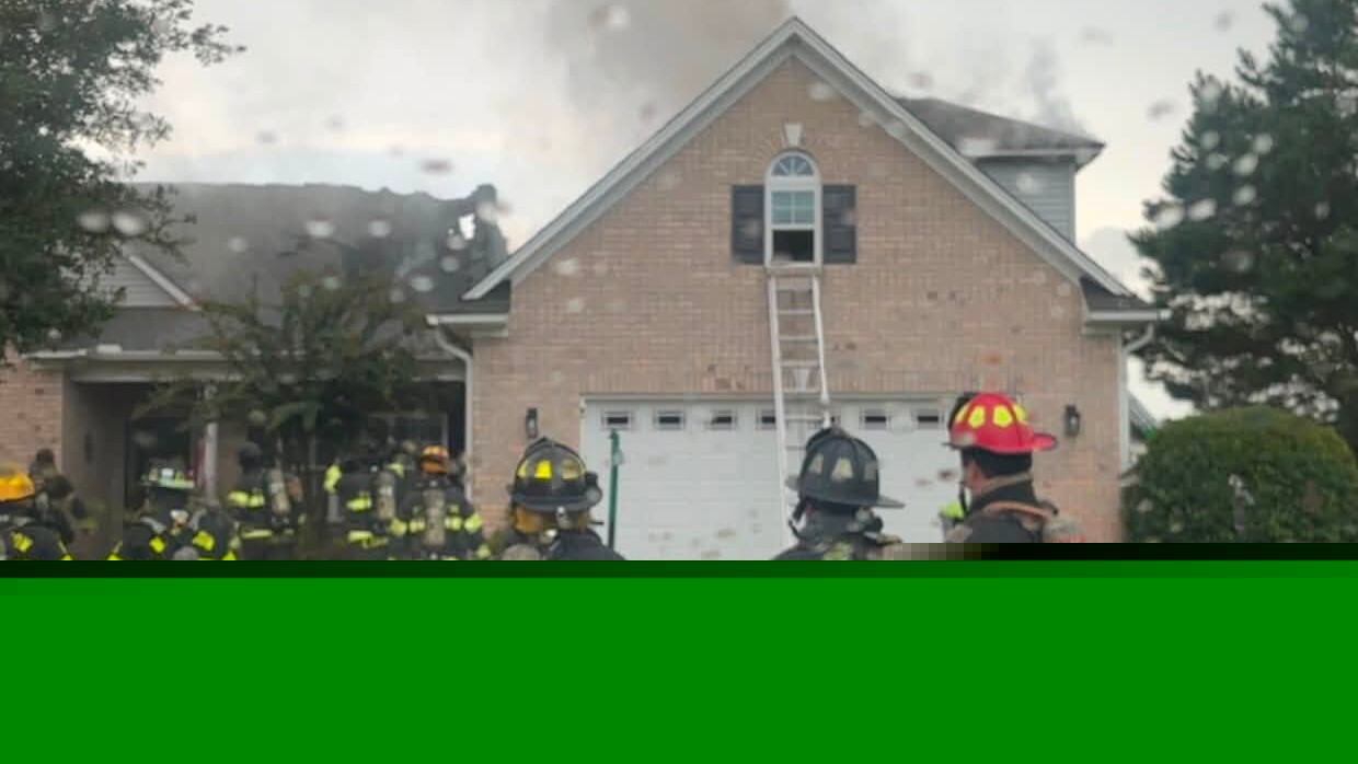 Multiple agencies respond to house fire in Leland