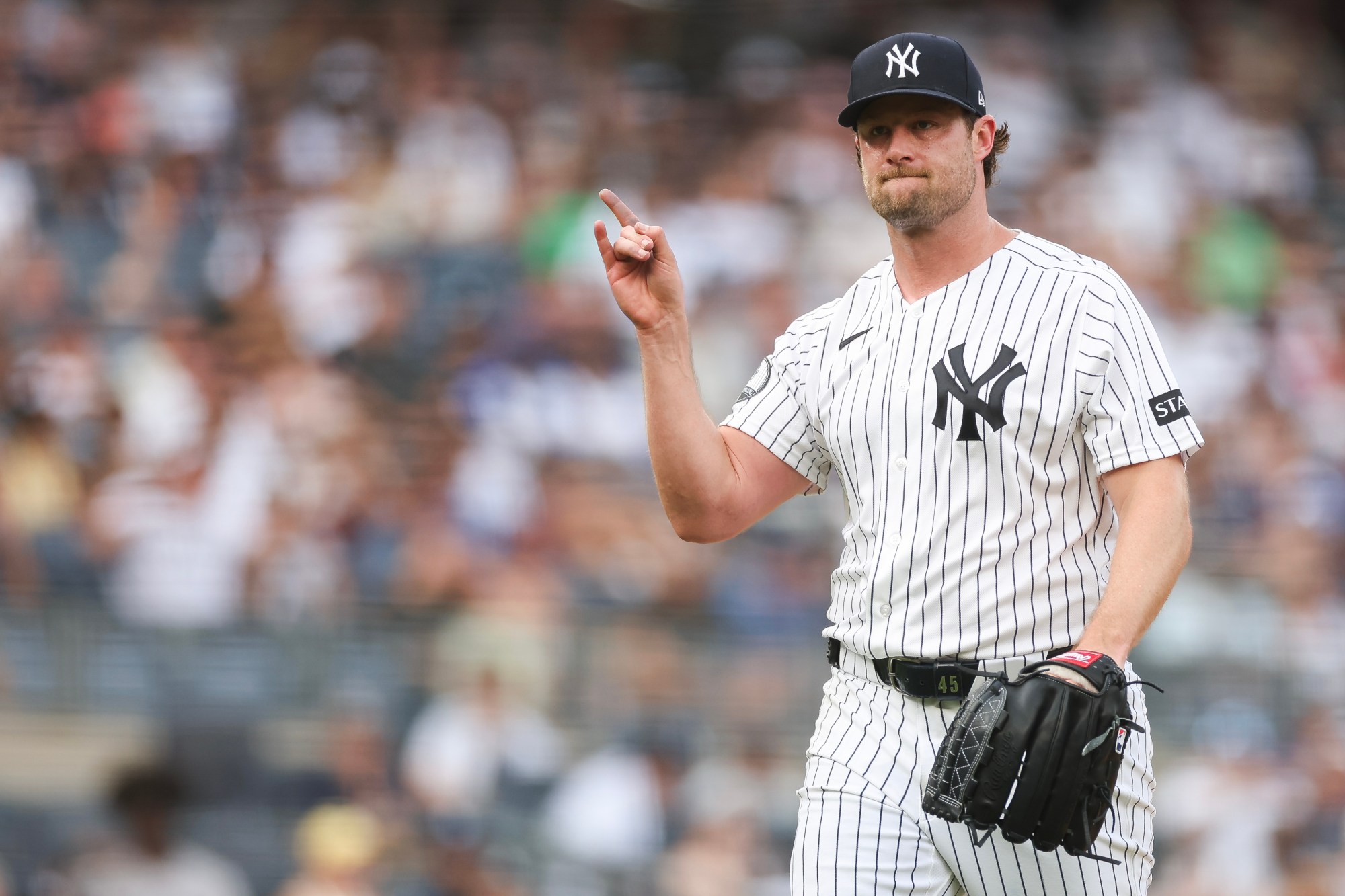 Yankees rookies Lombard, Jones star in Old-Timers Day win as Cole outduels Braves’ Sale