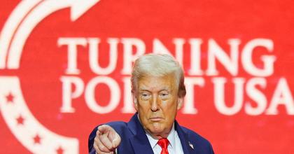 "The bullet was aimed at all of us": Trump takes swipe at left during Charlie Kirk's memorial