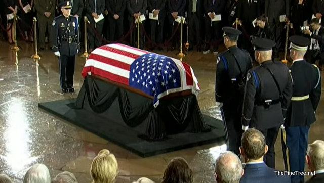 Sen. Lindsey Graham Lies in State at the U.S. Capitol