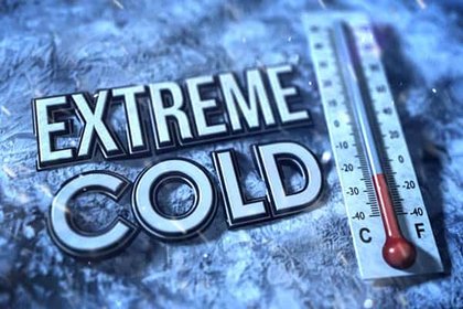 Saturday-Sunday: Extreme Cold Watch