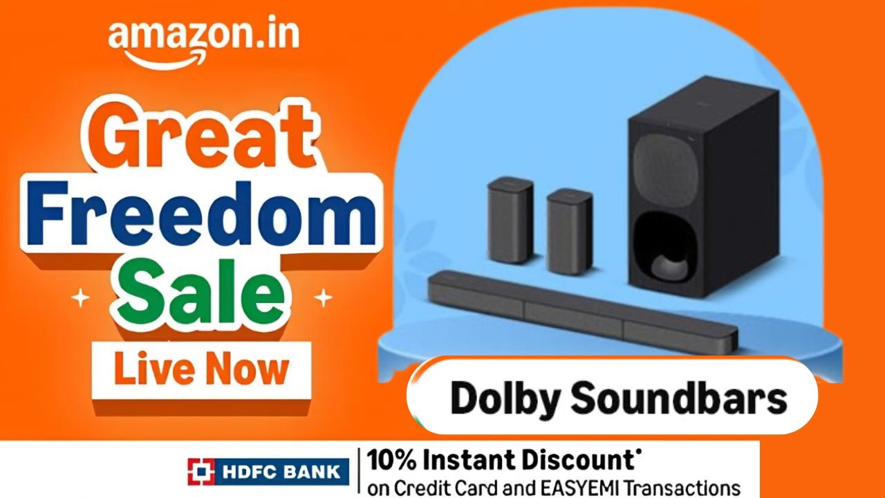 Amazon Great Freedom Sale 2026: Dolby சப்போர்ட் கொண்ட Soundbar அதிரடி பக்கா ஆபர்